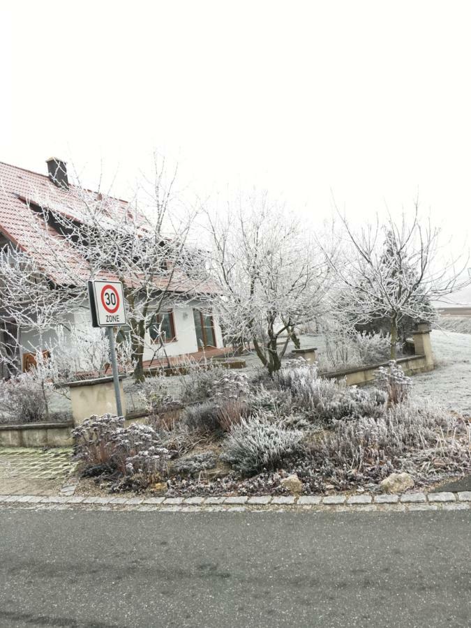 Ferienwohnung Eibenweg Gebsattel Eksteriør billede